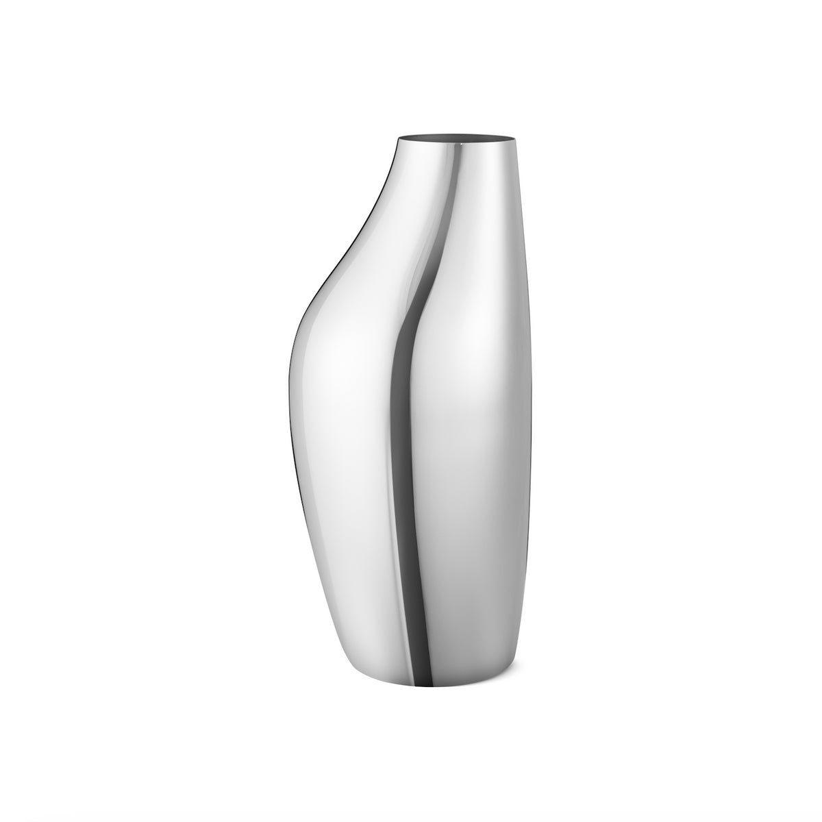 Sky Floor Vase, Stainless Steel, Mirror