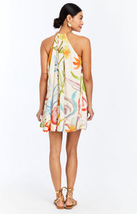 Bijou Halter Mini in Ivory Watercolor