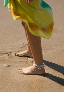 Blue Pearl Anklet