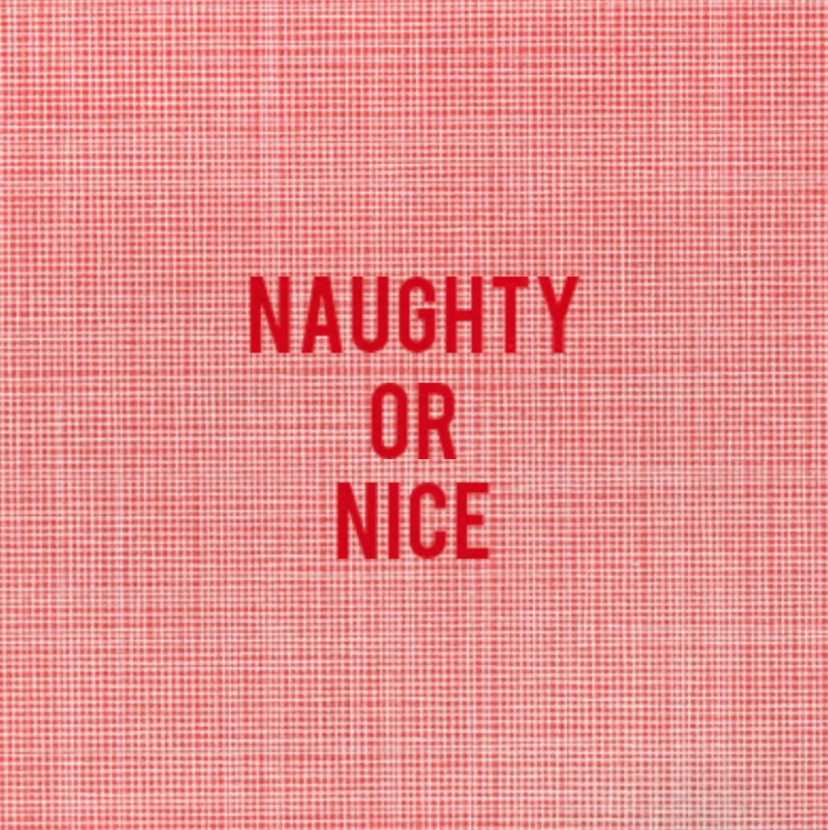 Naughty or Nice Disposable Napkins, Set of 20
