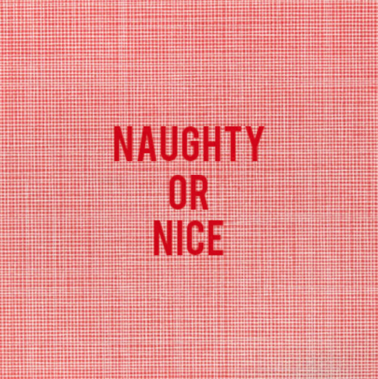Naughty or Nice Disposable Napkins, Set of 20