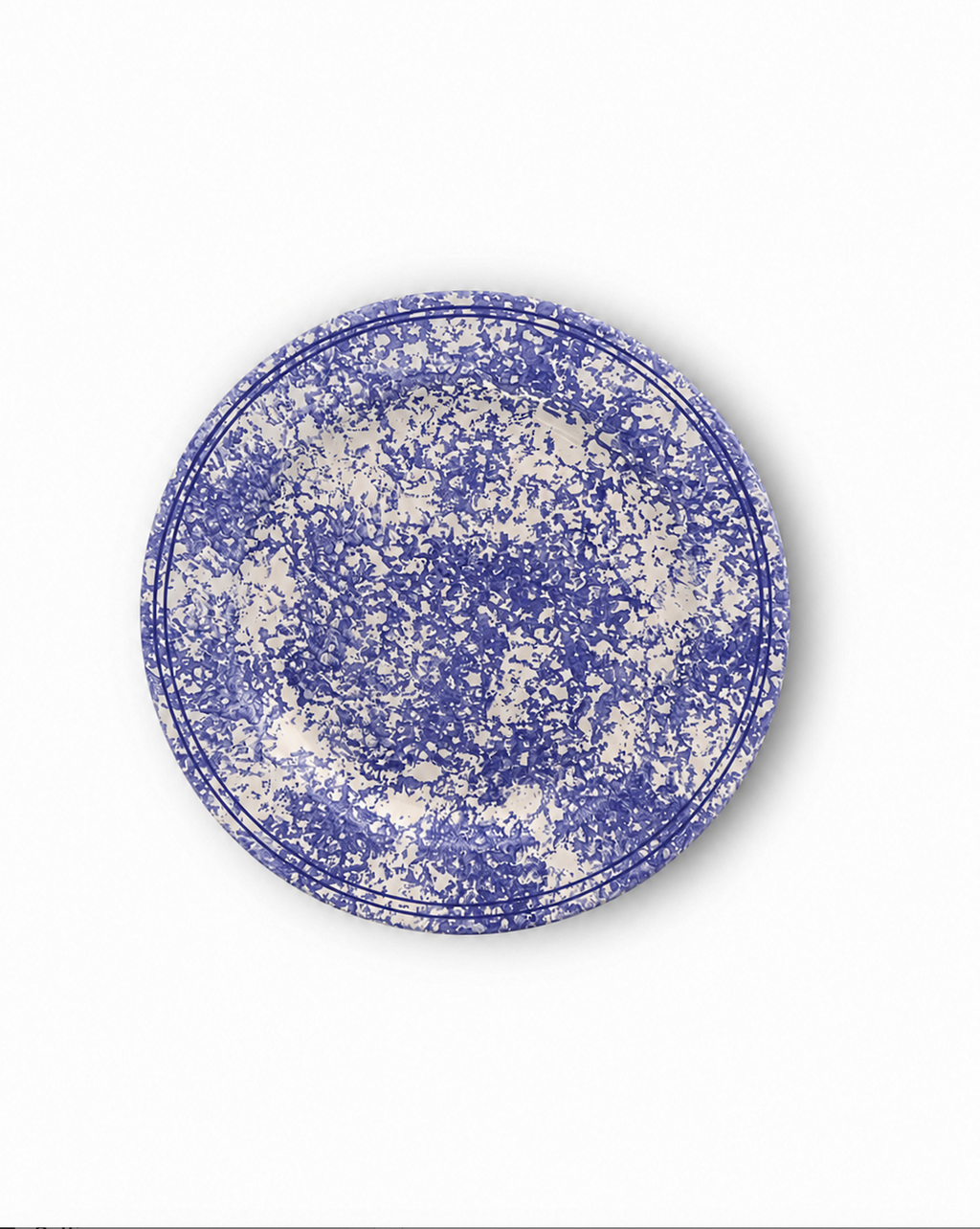 Spongeware Dinner Plate, Set of 4