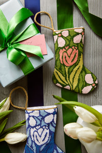 Triumphant Tulip Stocking in Pink