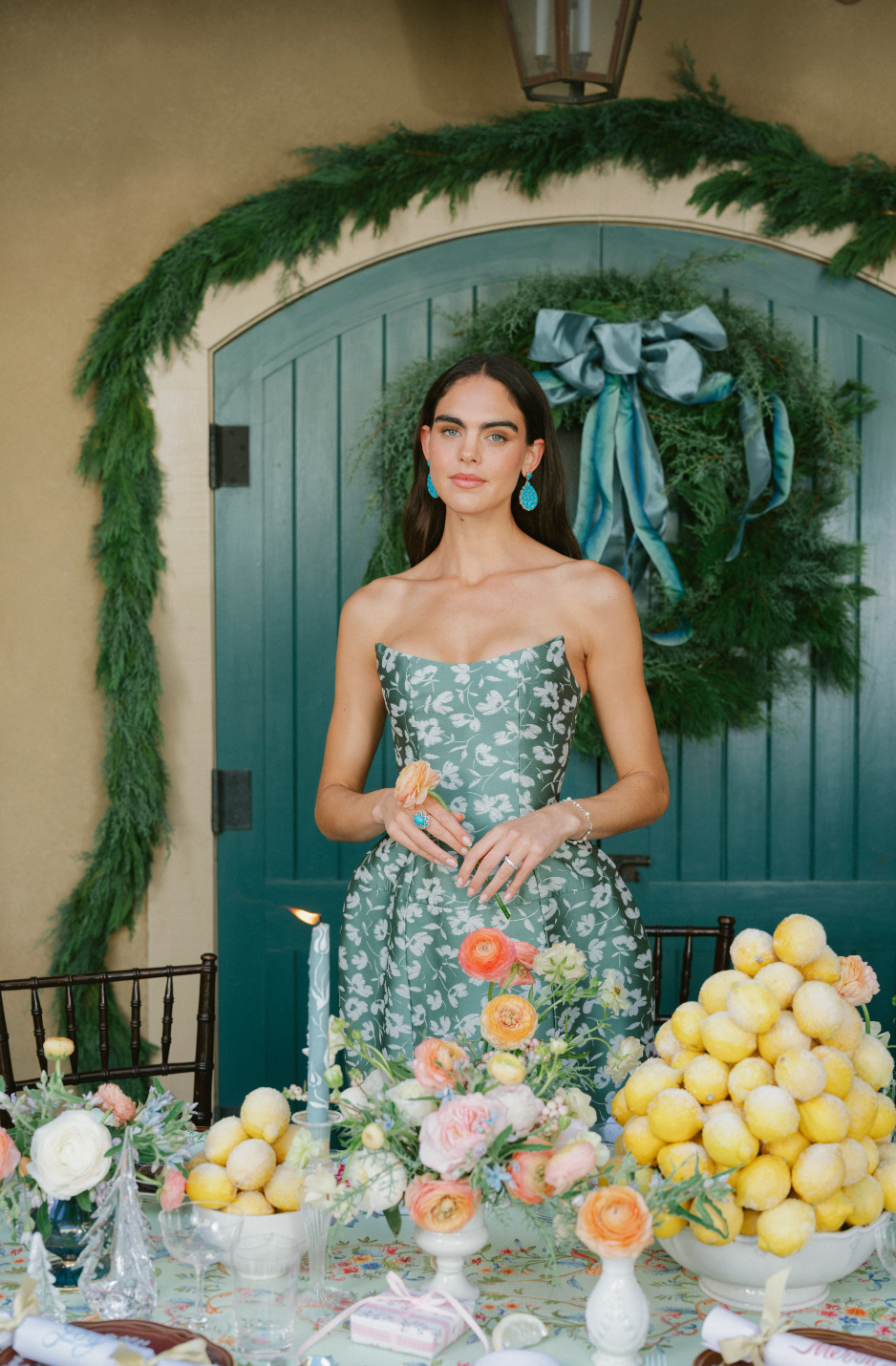 Turquoise and Diamond Ring