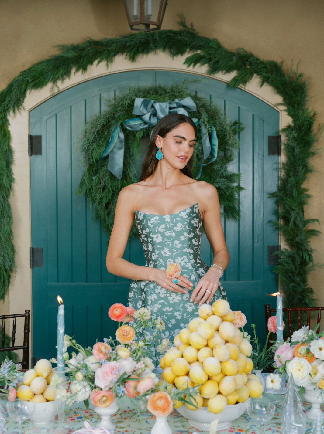 Turquoise and Diamond Ring