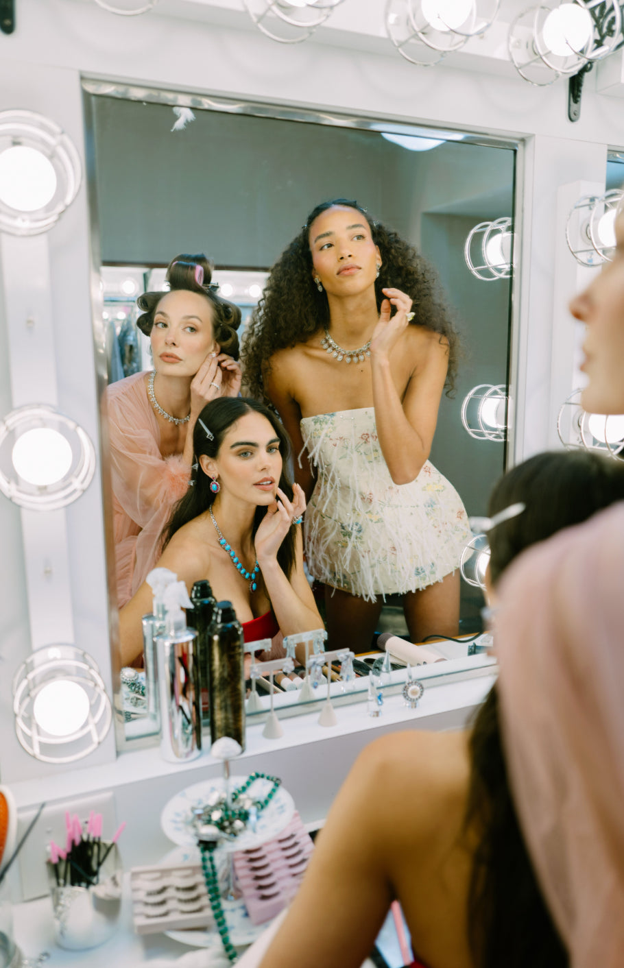 Turquoise and Diamond Necklace