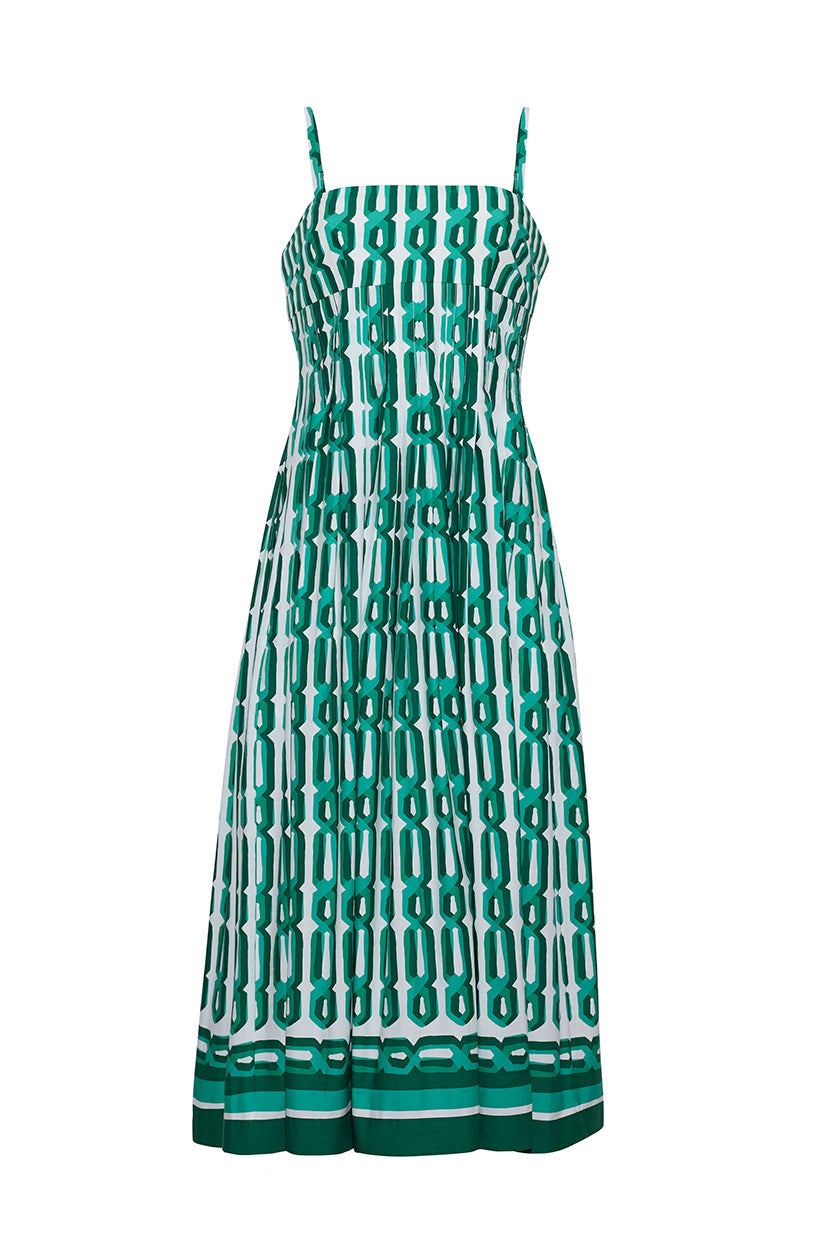 Sea Island Dress in Martin Geo