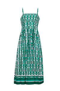 Sea Island Dress in Martin Geo