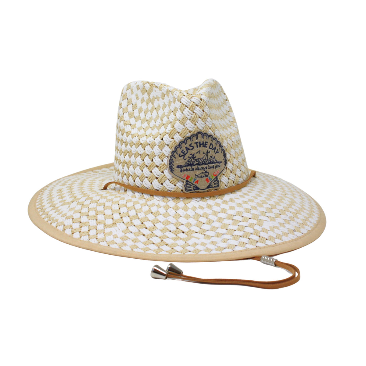 Seas the Day Lifeguard Hat in Ivory