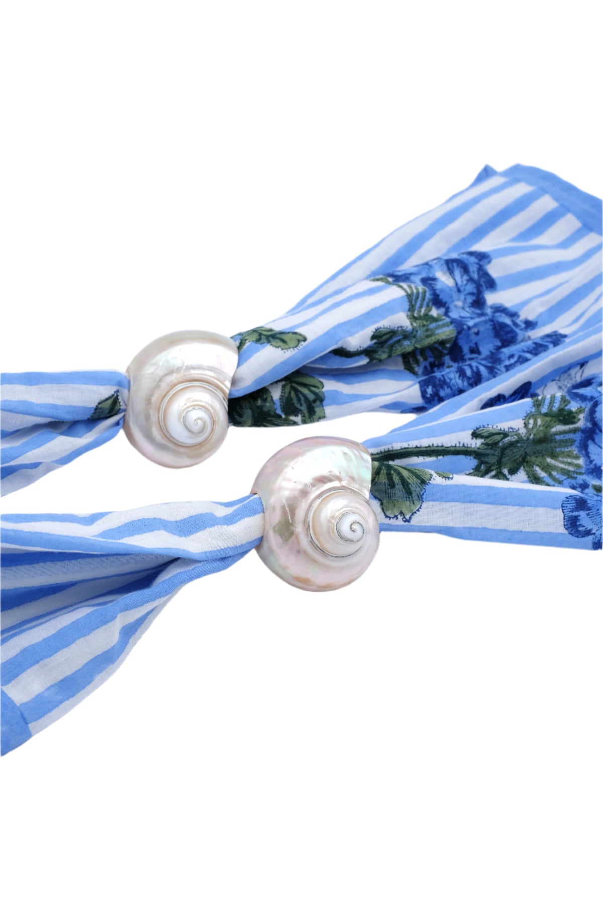 Seashell Napkin Rings, Set of 4