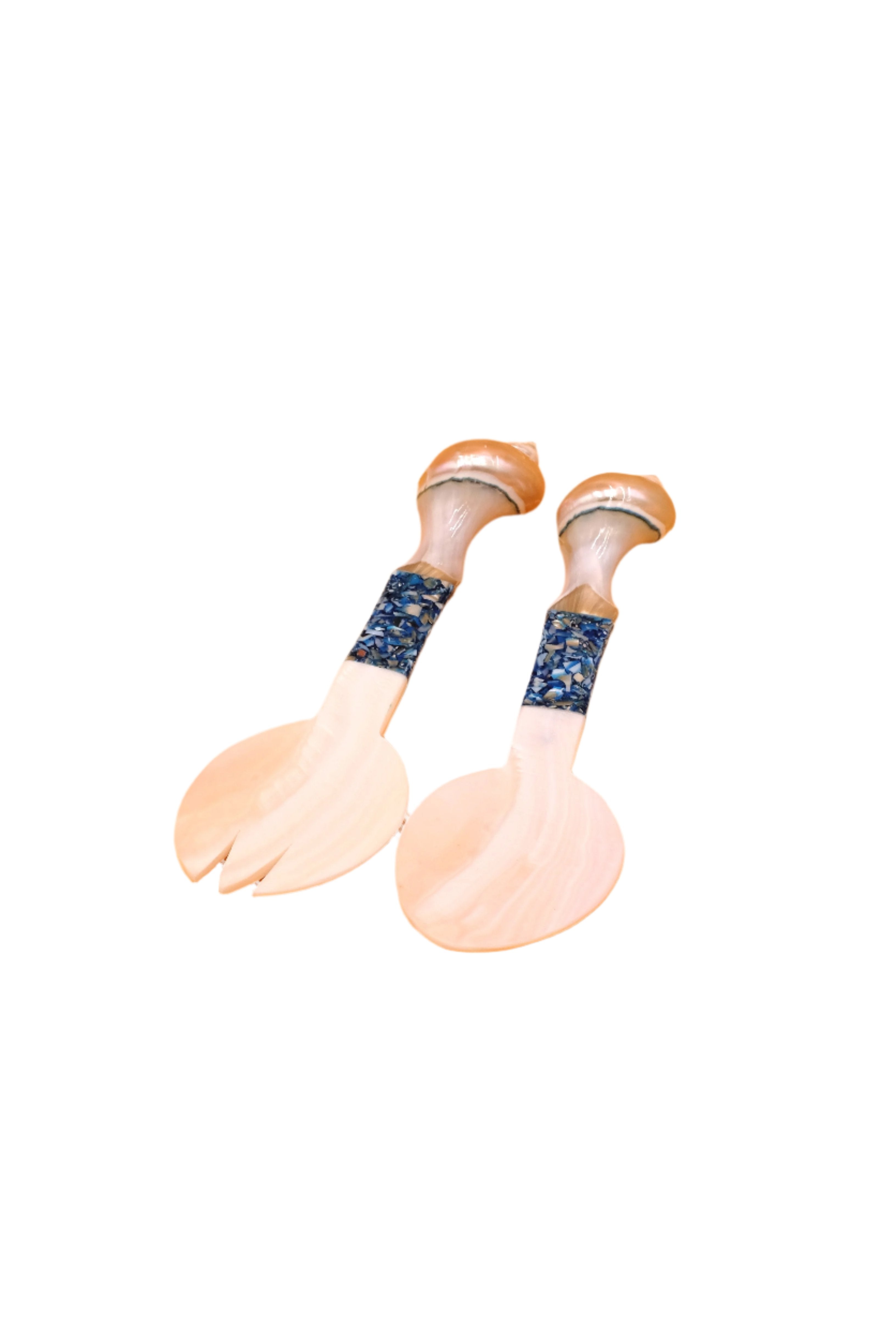 Seashell Serving Set in Blue