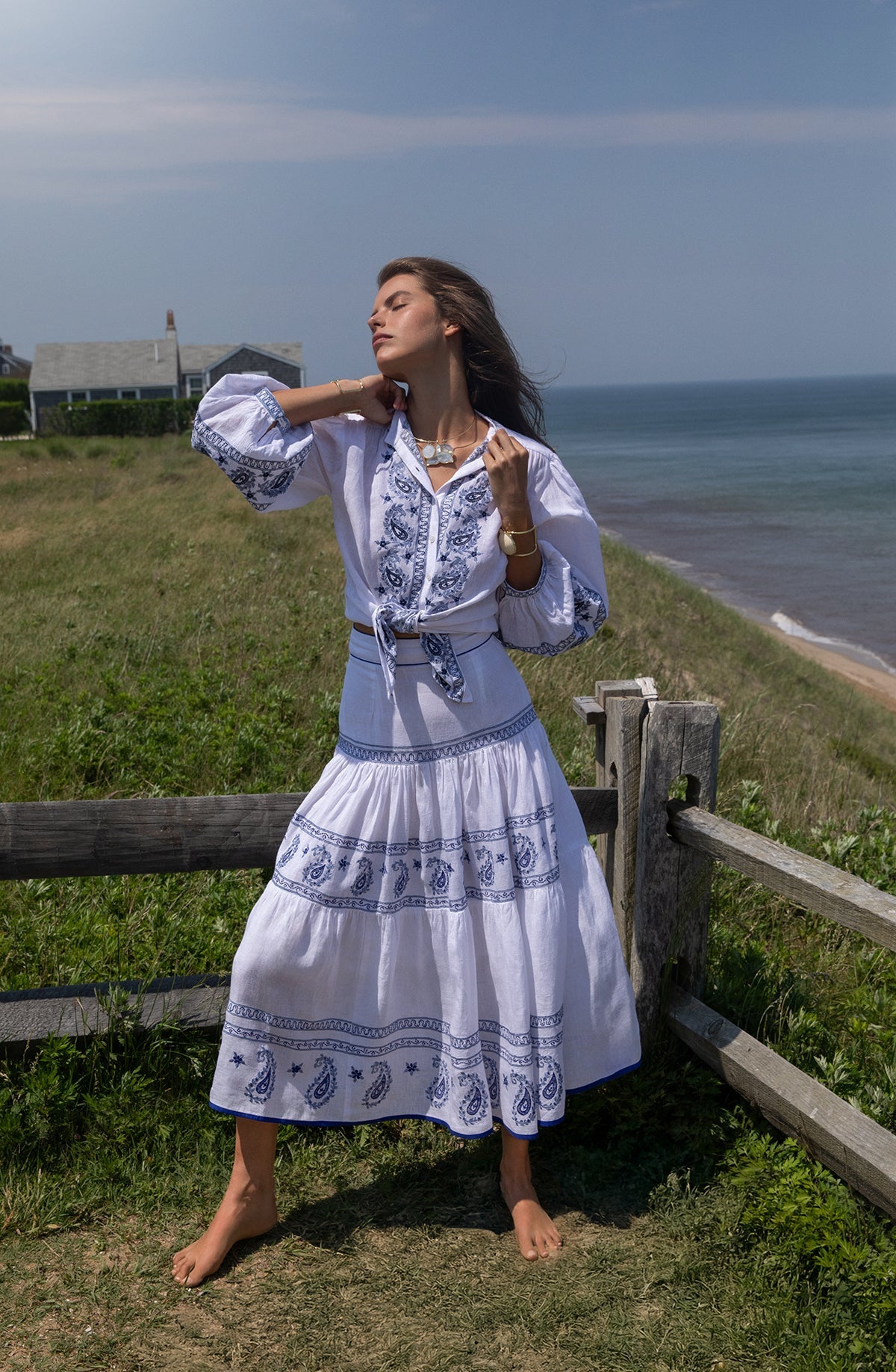 Seaside Blaire Tiered Skirt