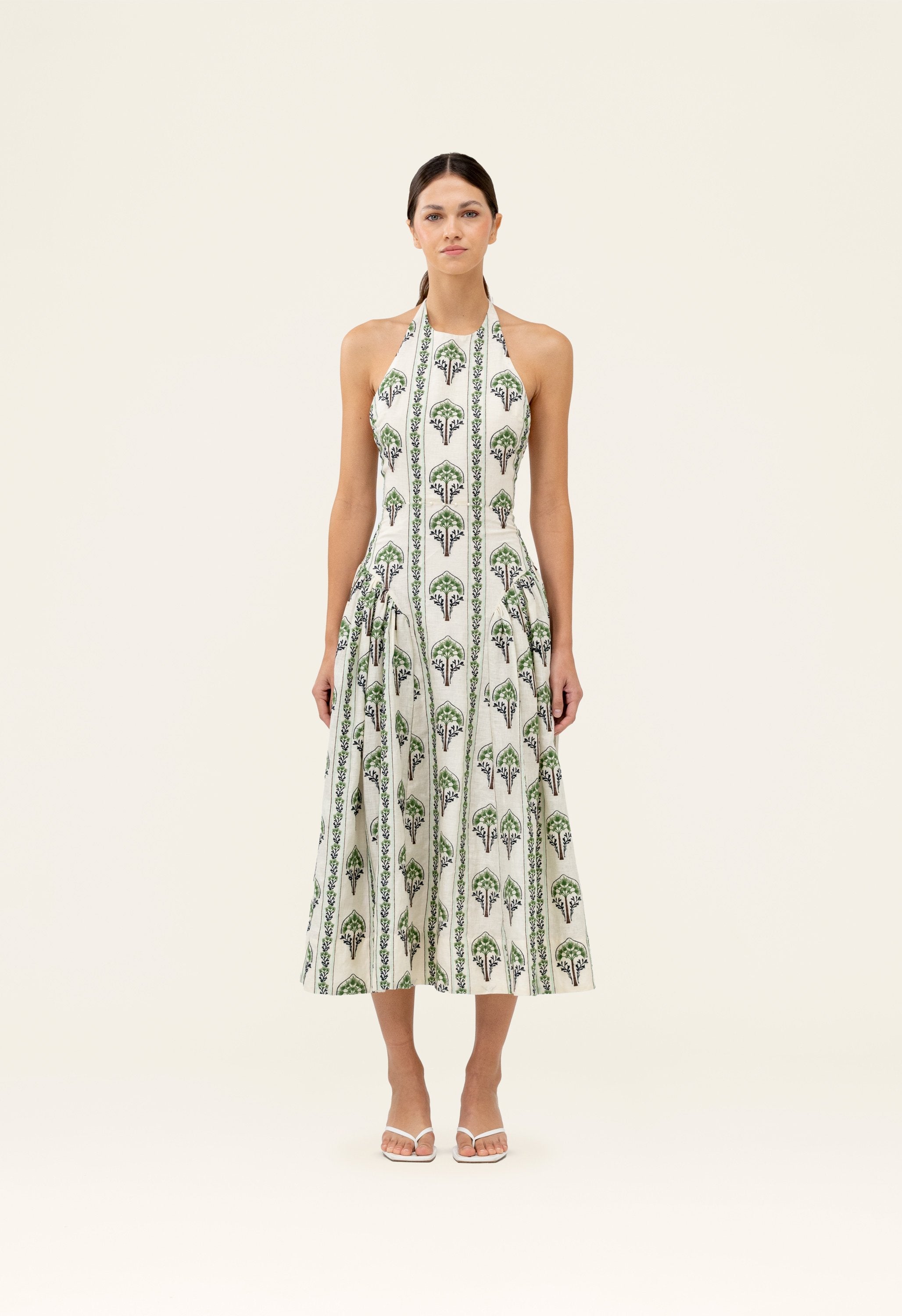 Balsa Moriche Midi Dress