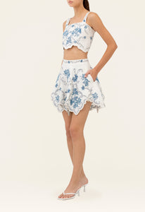 Retrato Gloriosa Mini Skirt