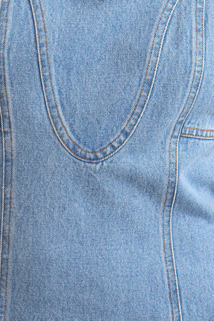 Sedona Dress in Vintage Denim