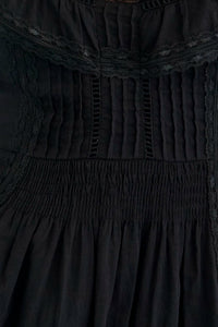 Selena Dress in Onyx