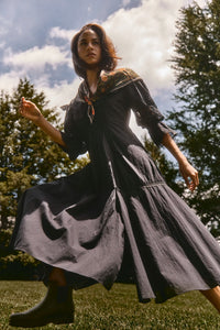 Selena Dress in Onyx