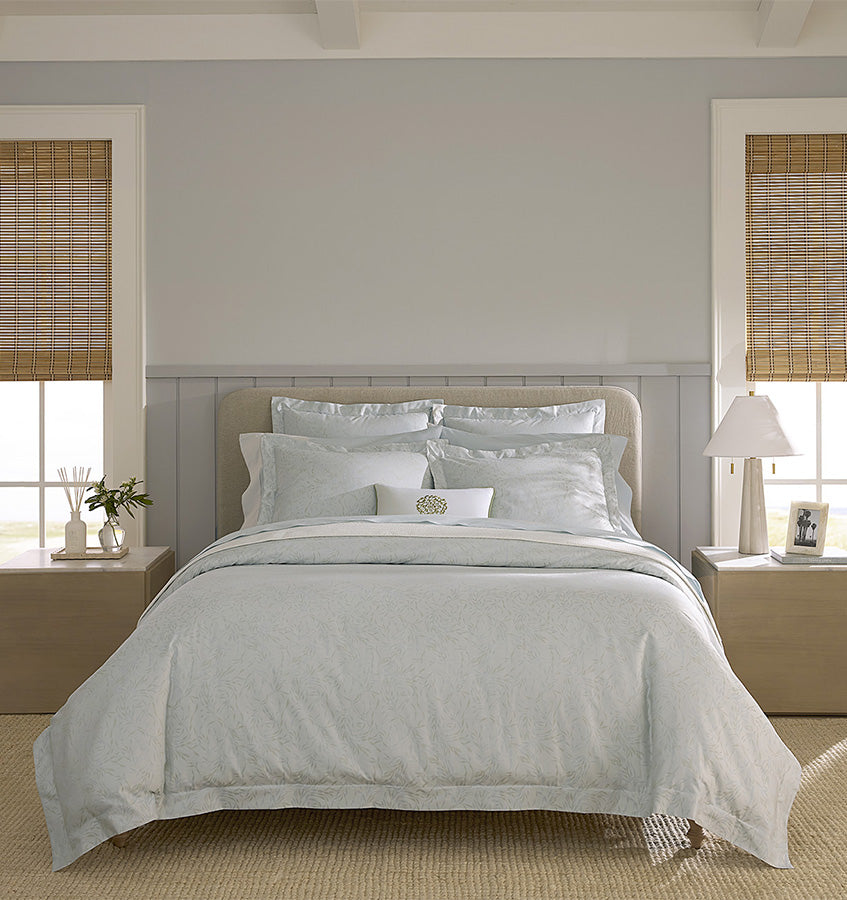Selini Duvet Cover in Silver Sage