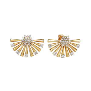 Sensu Diamond Stud Earrings