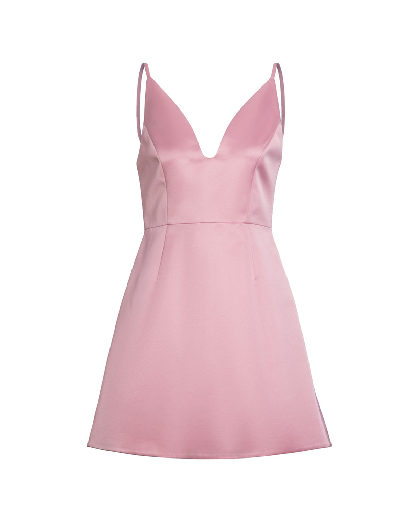 Seraphina Dress in Rose Quartz