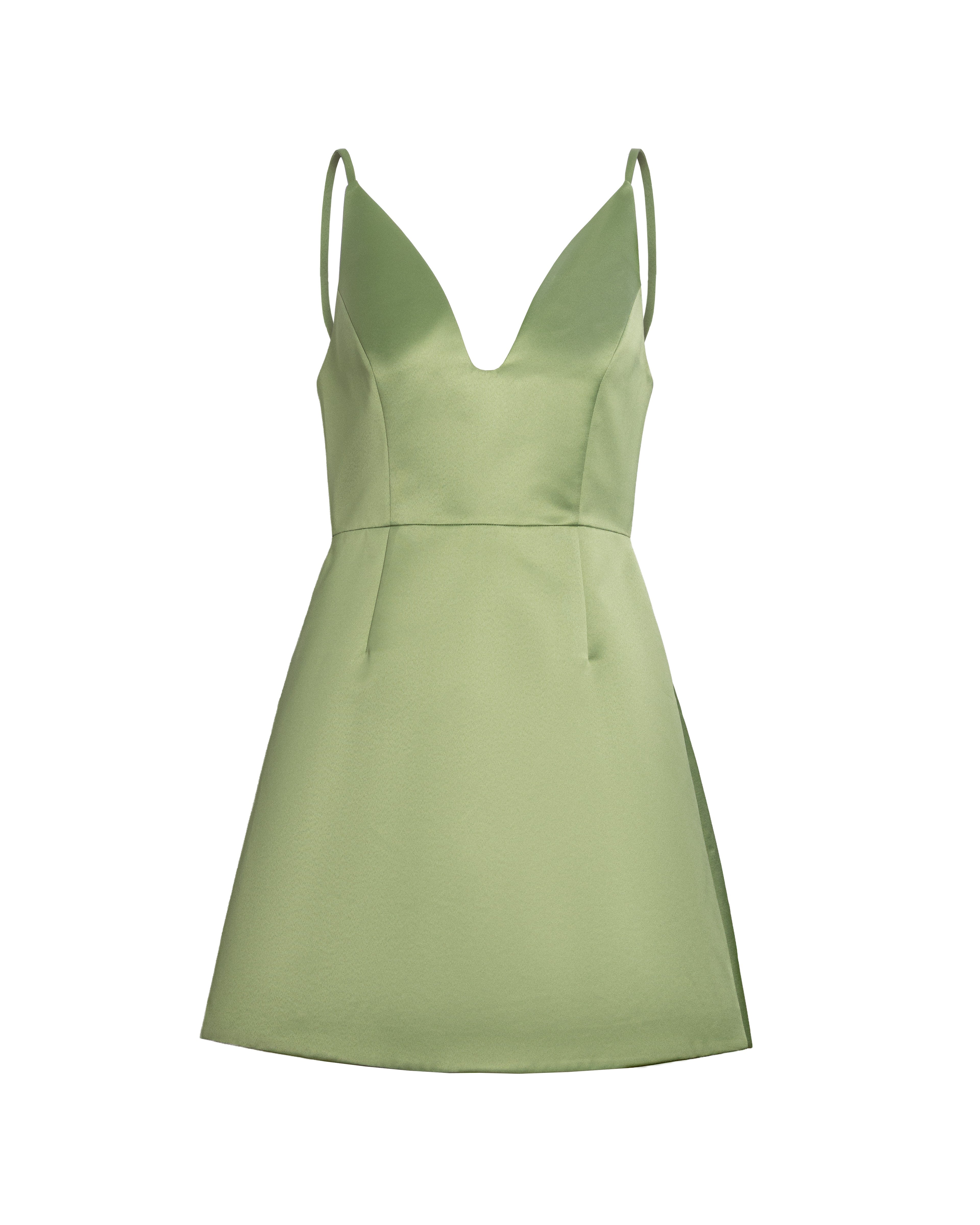 Seraphina Dress in Green Grass