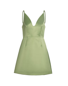 Seraphina Dress in Green Grass