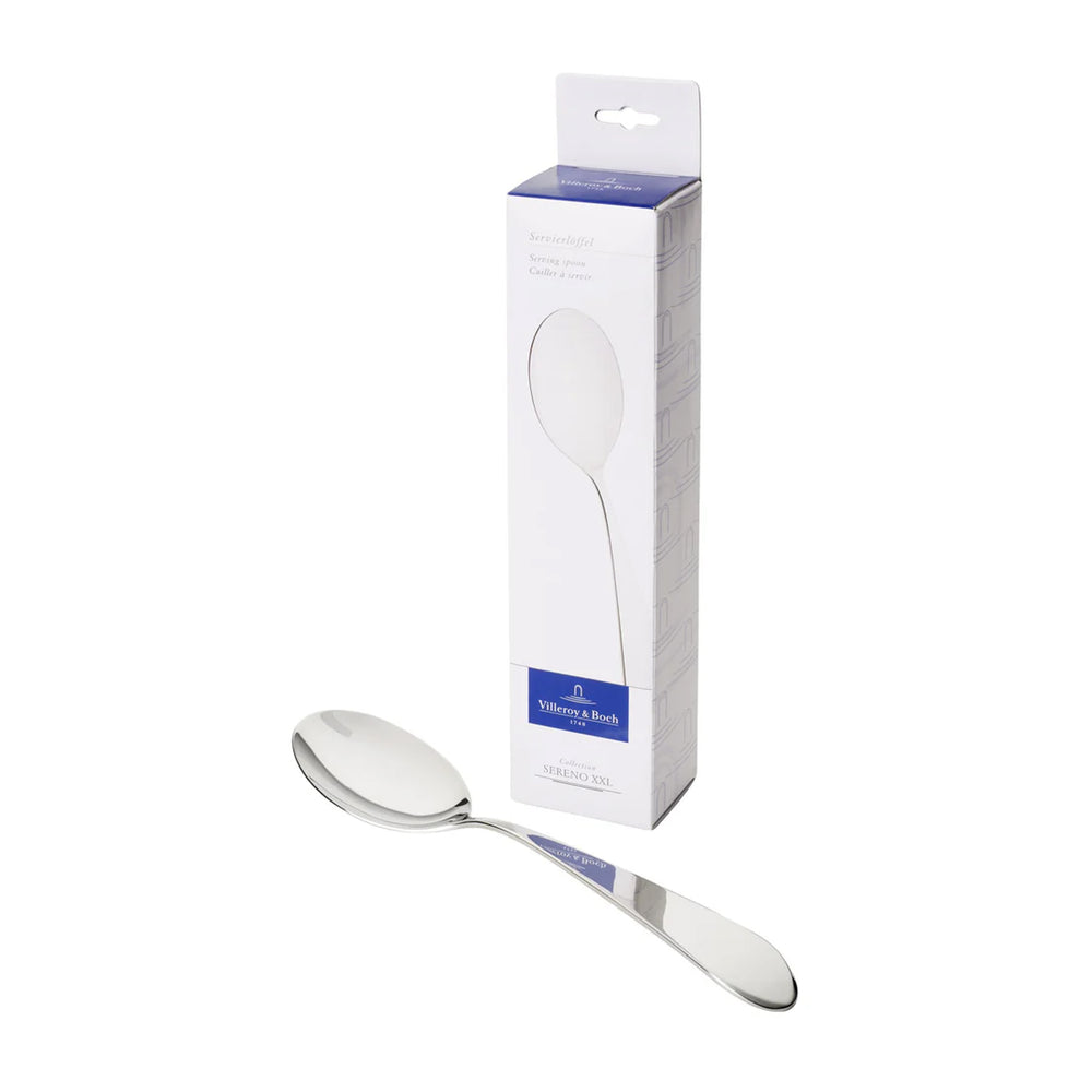 Sereno XXL Serving Spoon Gift Boxed in Silver