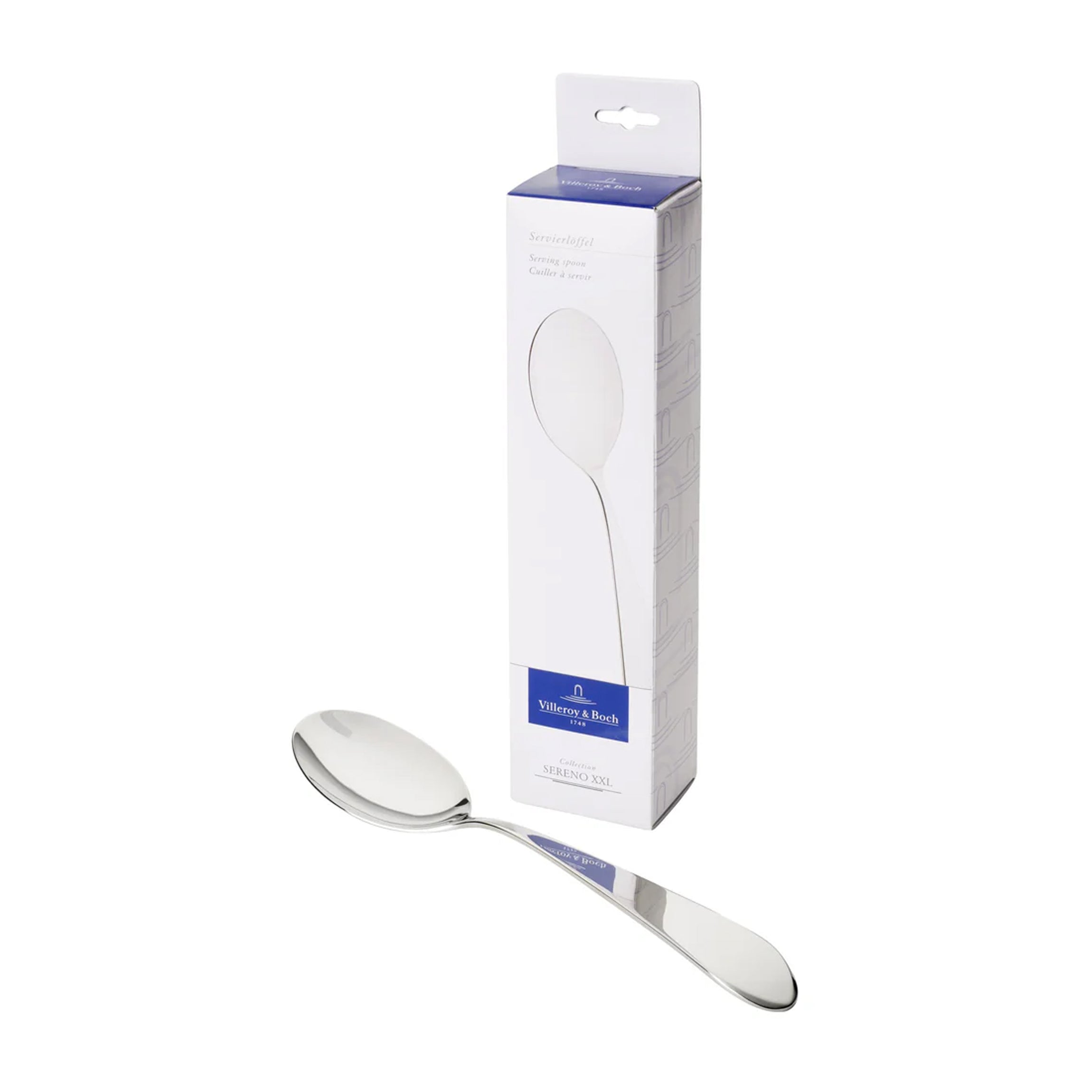 Sereno XXL Serving Spoon Gift Boxed in Silver