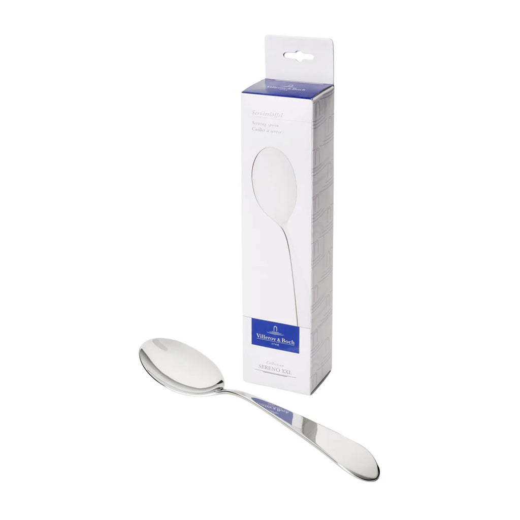 Sereno XXL Serving Spoon Gift Boxed in Silver