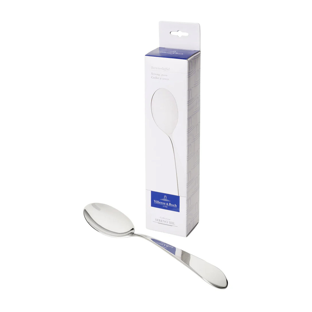 Sereno XXL Serving Spoon Gift Boxed in Silver