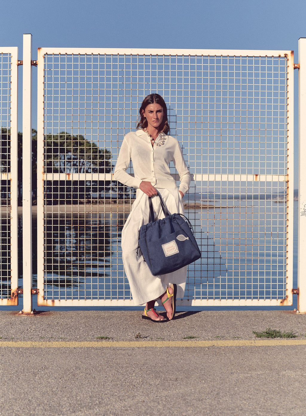 "Camarinas" Tote in Navy