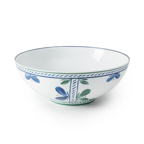 Molecot Limoges Porcelain Hand Painted Sevilla Large Serving Bowl | Over the Moon