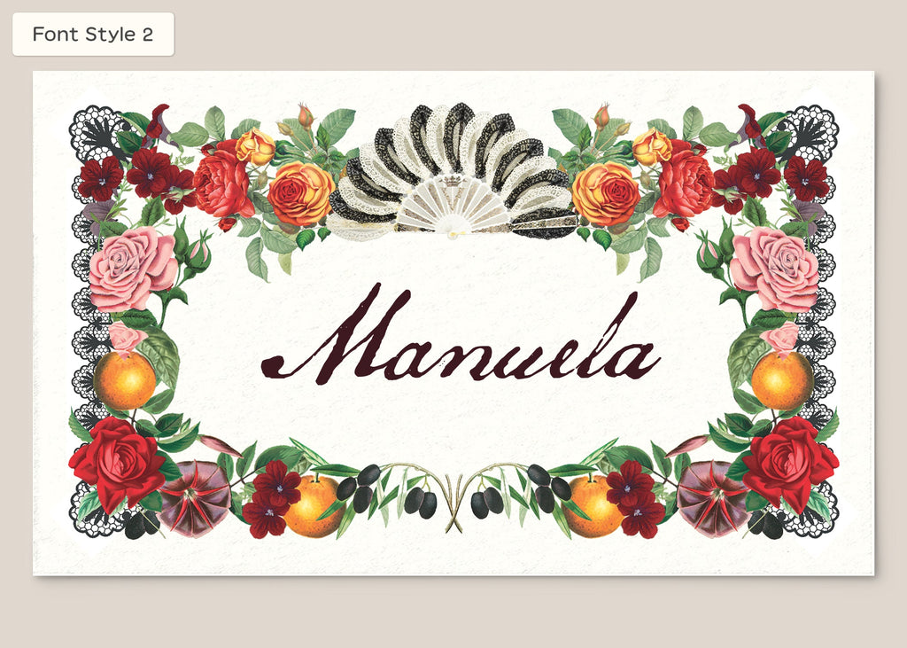 Place Card Form