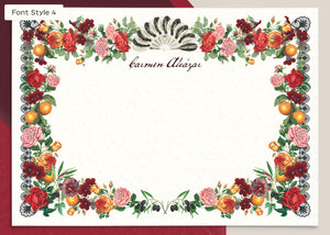 Sevilla Personal Stationery