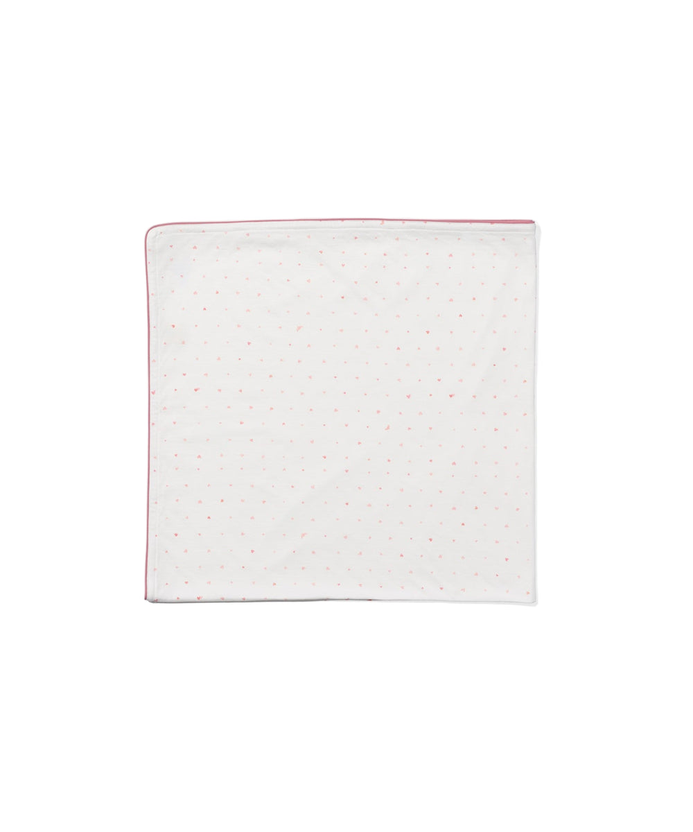 Shane Blanket in Rose Hearts