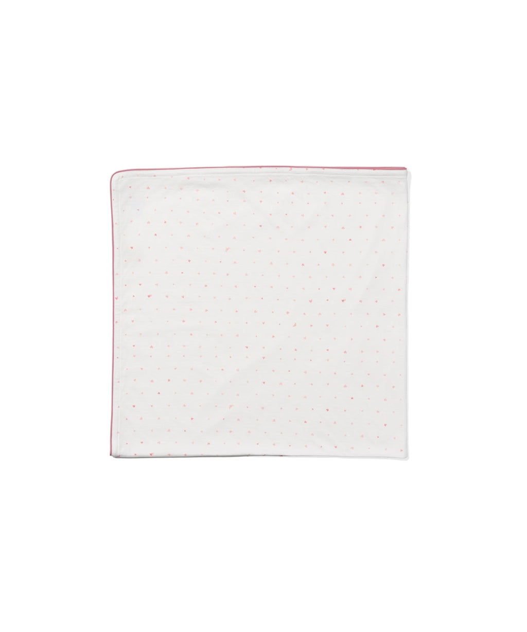 Shane Blanket in Rose Hearts