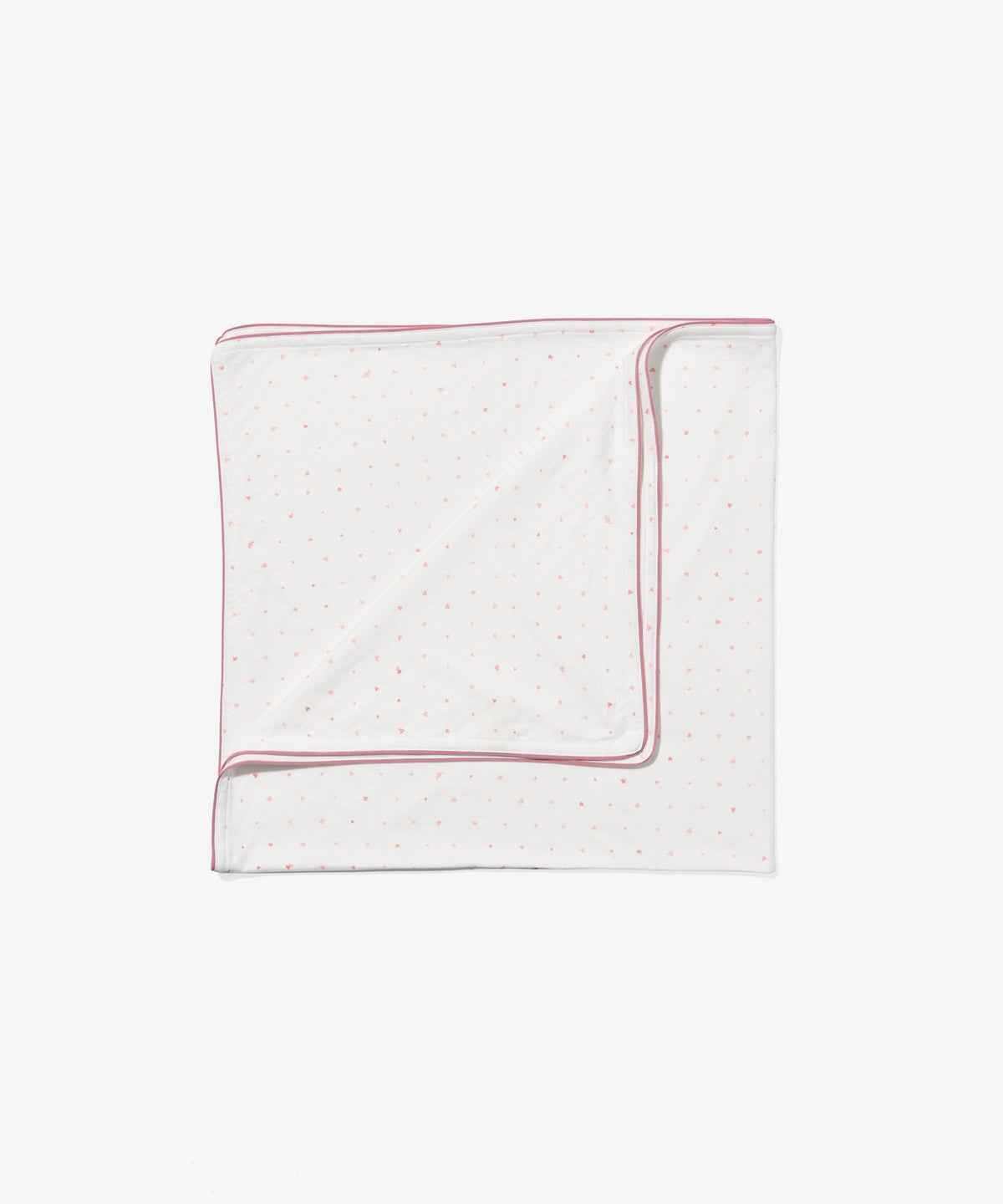 Shane Blanket in Rose Hearts