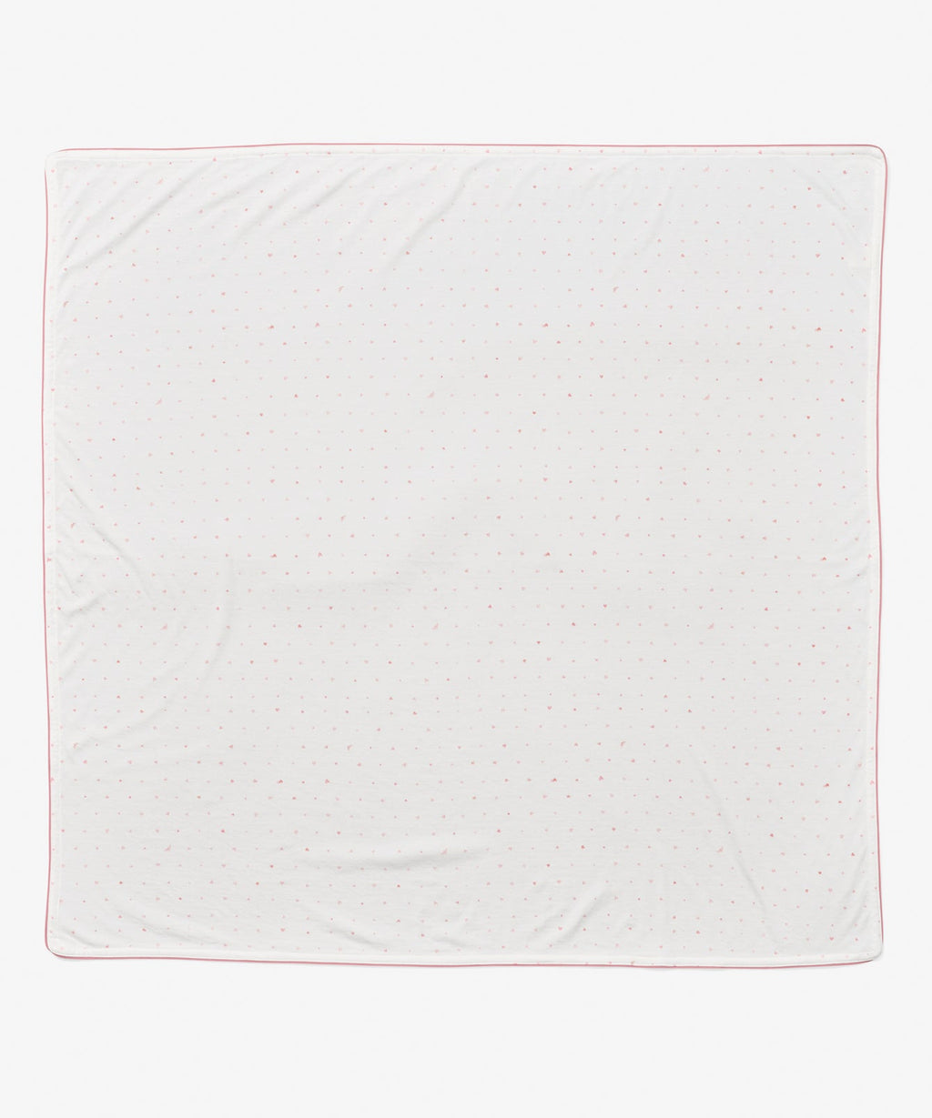 Shane Blanket in Rose Hearts