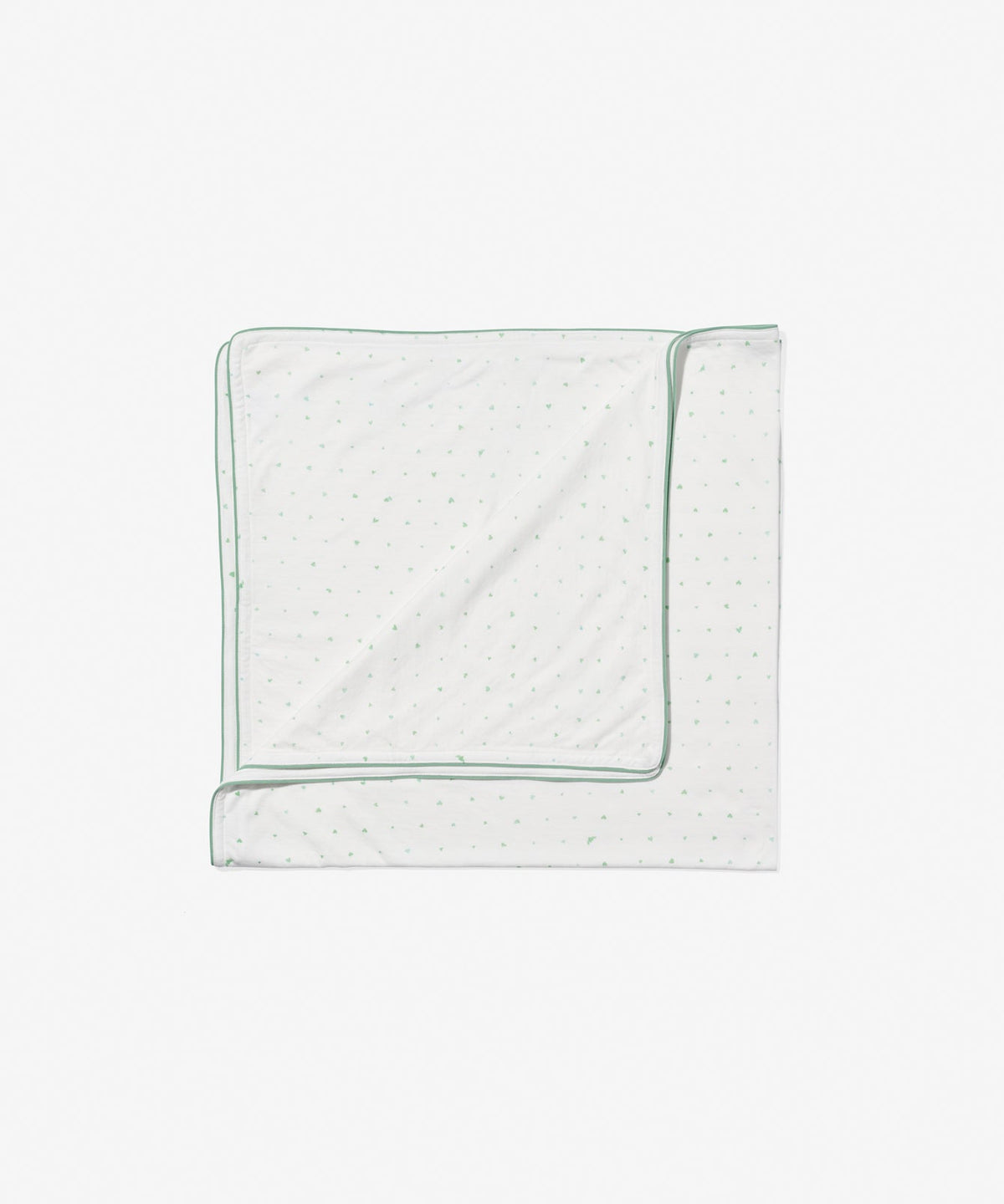 Shane Blanket in Seafoam Hearts