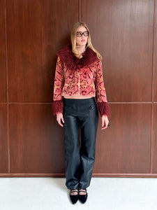 Shani Rouge Jacket in Rouge