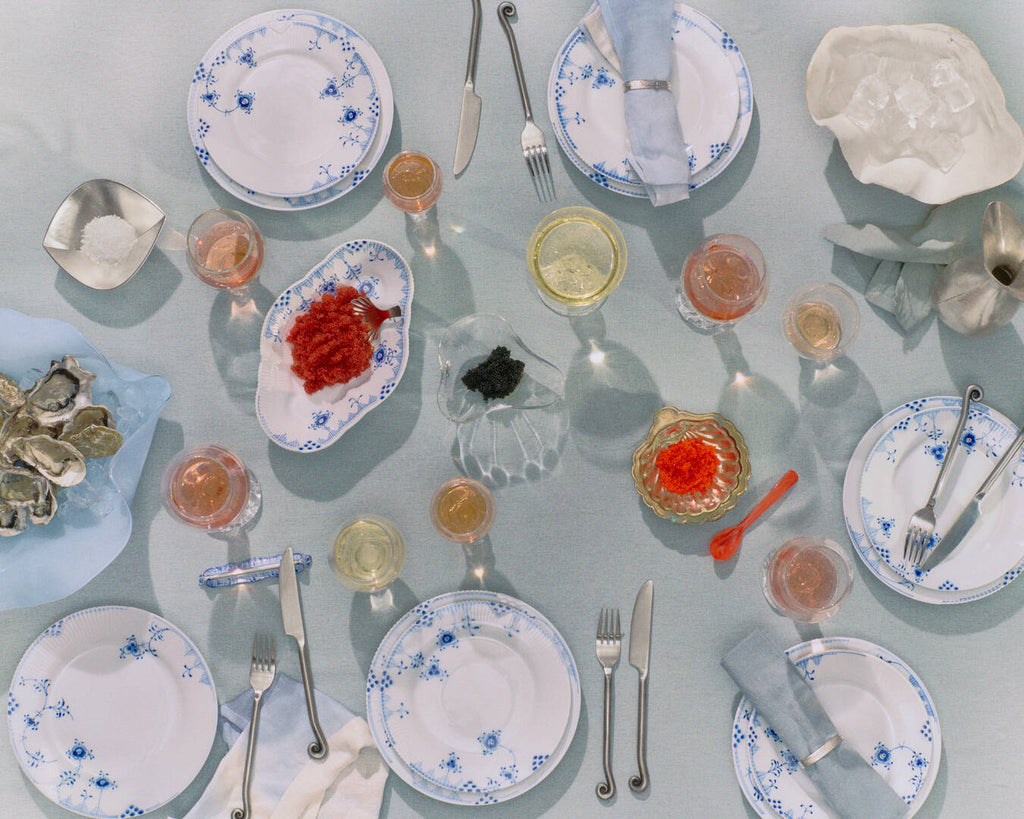 Blue Elements Plate, 7.5"