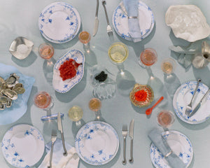 Blue Elements Plate, 7.5"