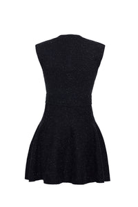Shay Dress in Black Speckle