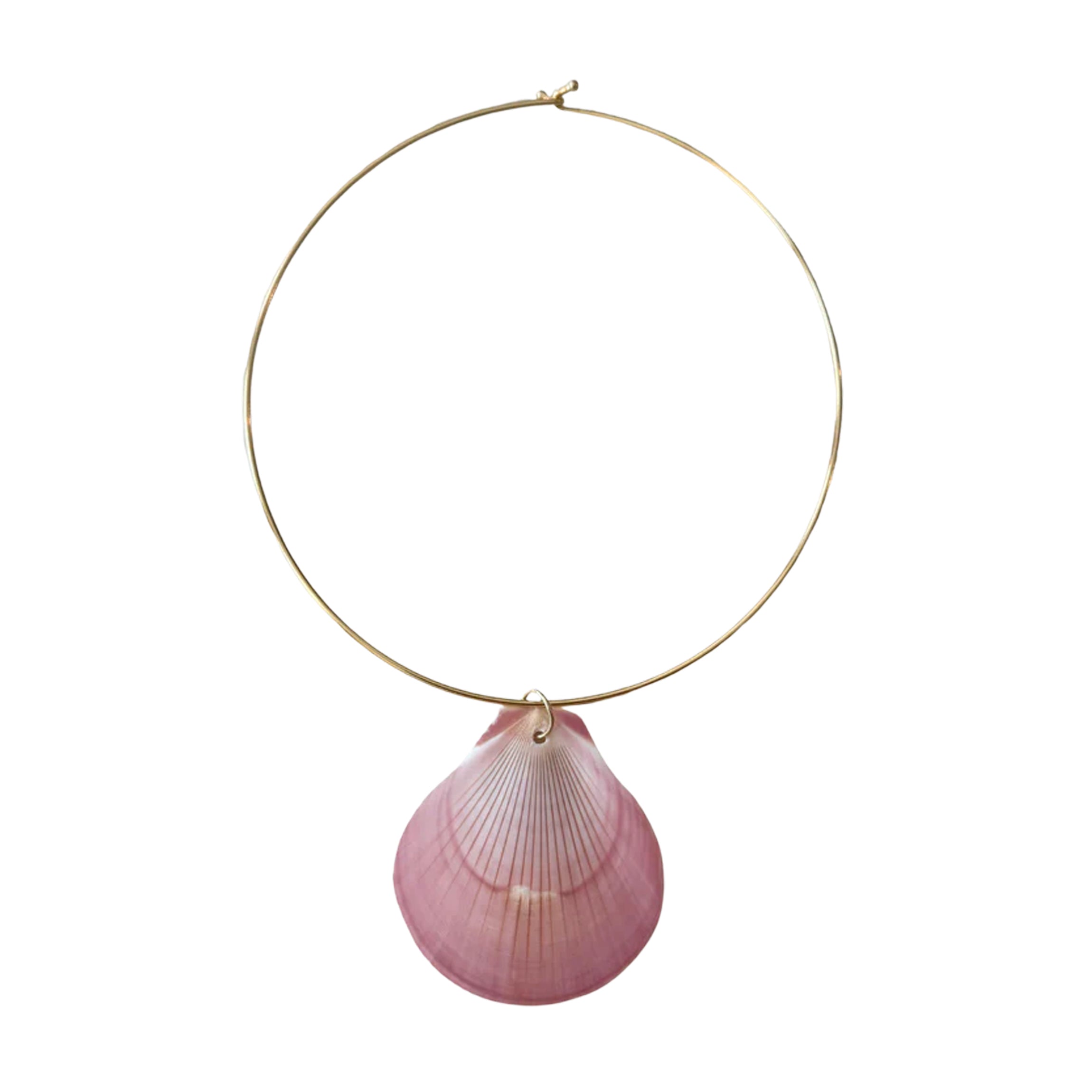 Shell Bezel Necklace