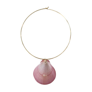 Shell Bezel Necklace