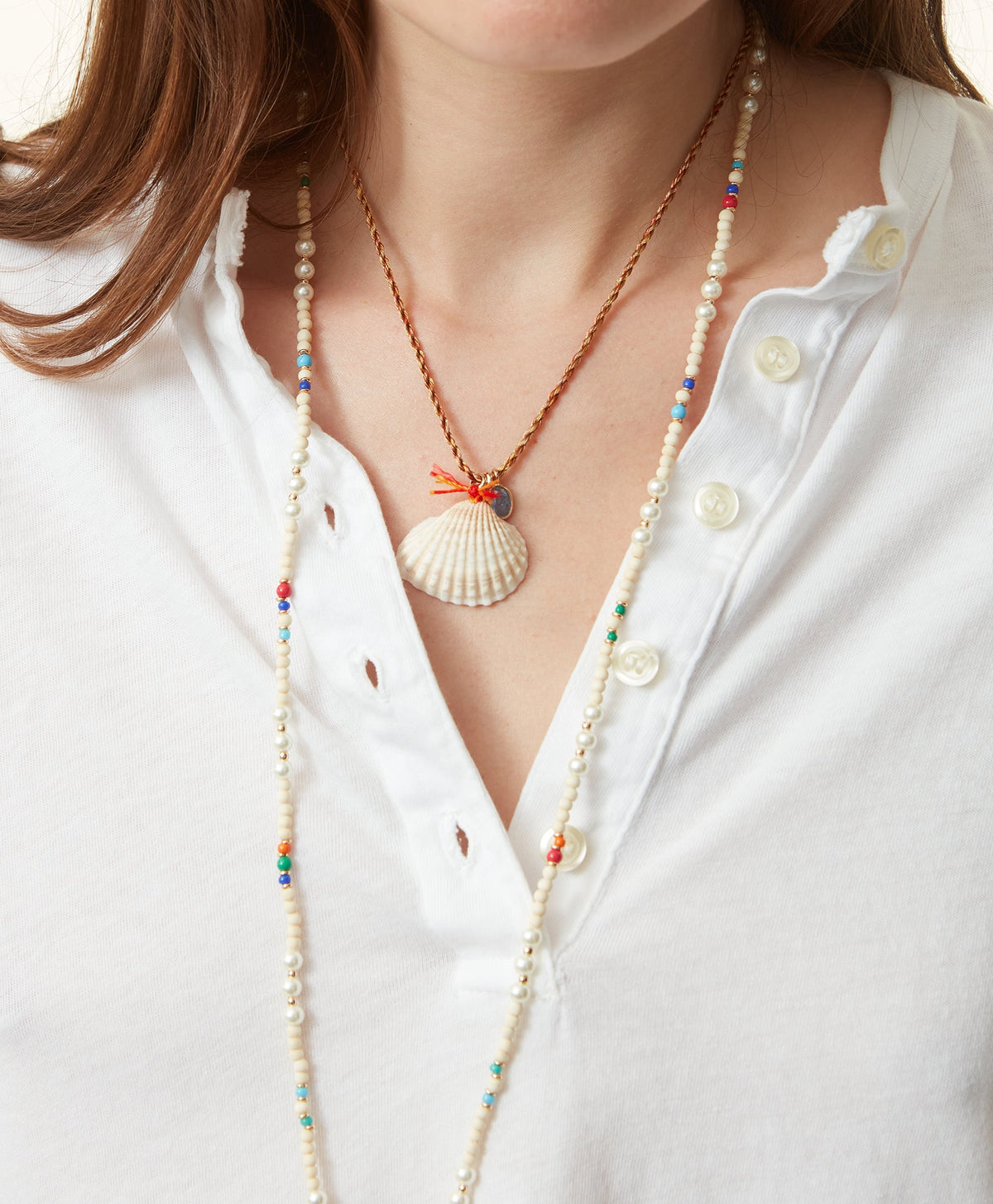 The Shell Pendant Necklace