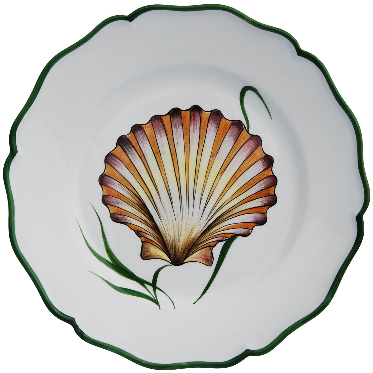 Shells Dinner Plate in Multi, Set of 4