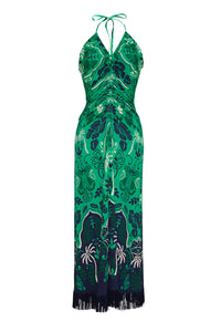 Shelter Island Dress in Sanibel Island Green