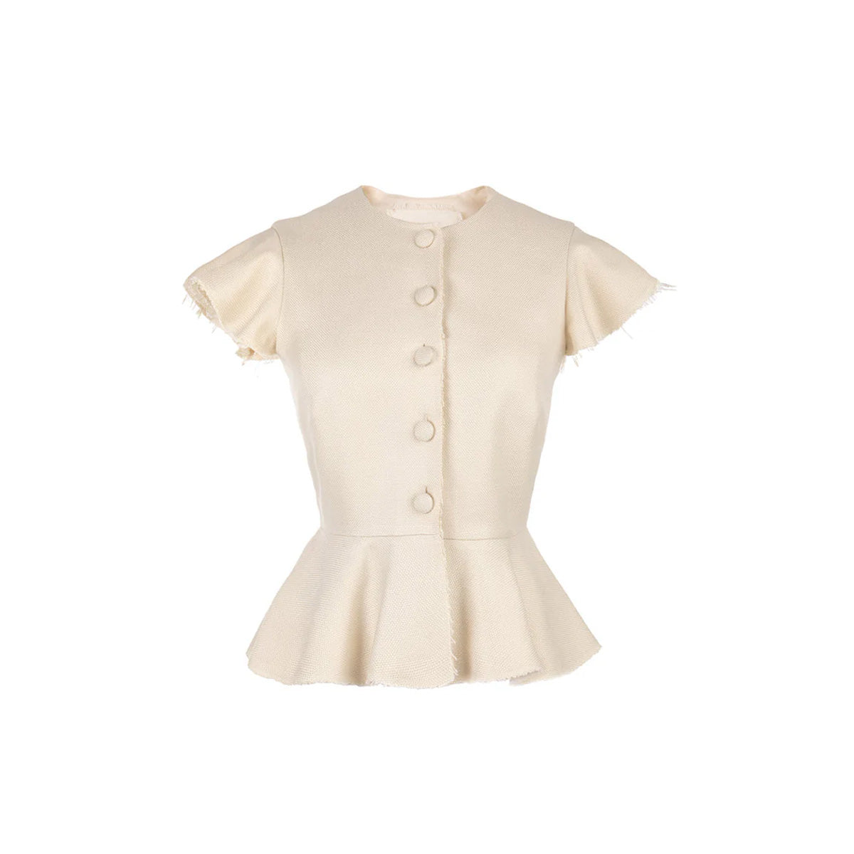 OTM Exclusive: Shelley Top in Ivory Basketweave