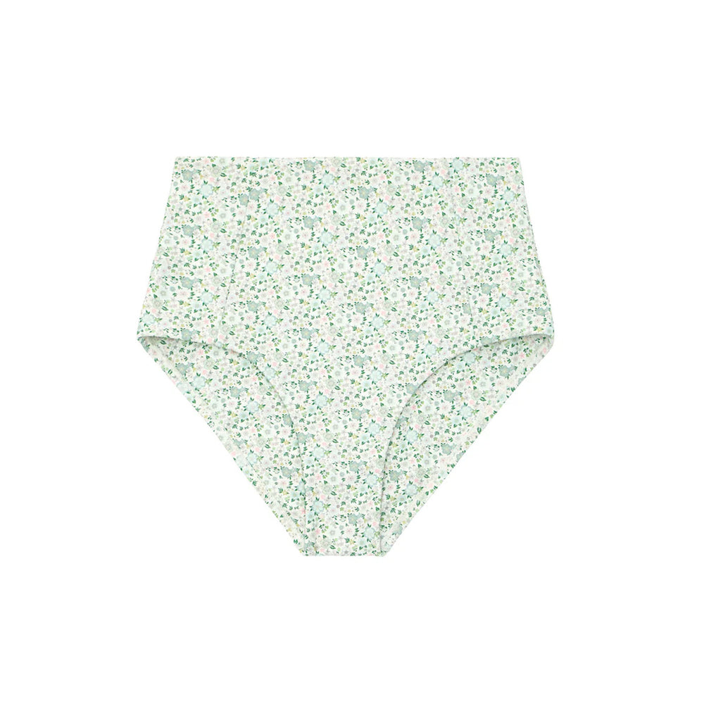 Women's Sea Marsh Floral High Waisted Bikini Bottom